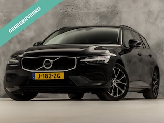 Volvo V60 2.0 B3 Sport 177Pk Automaat (APPLE CARPLAY, GROOT NAVI, PARKEERSENSOREN, GETINT GLAS, SPORTSTOELEN, DAKRAILS ZWART, LED KOPLAMPEN, NIEUWE APK, NIEUWSTAAT)