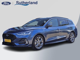 Ford Focus Wagon 1.0 EcoBoost Hybrid ST Line | Chrome Blue | Winter Pack | Driver Assistance Pack | NL Auto |