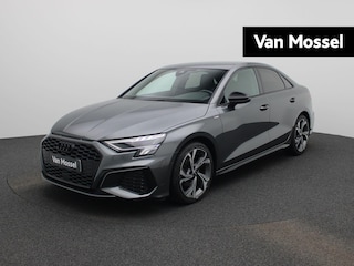 Audi A3 Limousine 30 TFSI S edition | Automaat | Navigatie | Vlak stuur | Camera | Stoelverwarming | Leder | Virtual Cockpit | Cruise Control | LED | Climate Control | Lichtmetalen Velgen |