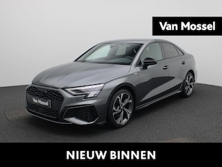 Audi A3 Limousine 30 TFSI S edition | Automaat | Navigatie | Vlak stuur | Camera | Stoelverwarming | Leder | Virtual Cockpit | Cruise Control | LED | Climate Control | Lichtmetalen Velgen |