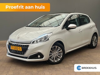 Peugeot 208 1.2 PureTech Allure Panorama Dak | Climate Control | Cruise | Carplay | 16" Lichtmetaal | Navigatie | Parkeersensoren | Achteruitrijcamera | Apple Carplay/Android Auto|telefoonintegratie premium | Chroom delen exterieur