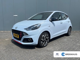 Hyundai i10 1.0 T-GDI 100pk N-Line 5-zits | Camera | Climate controle | Parkeersensoren | Carplay | Stoelverwarming | Stuurverwarming | Navigatie | 16'' Lichtmetalen velgen | Draadloos laden