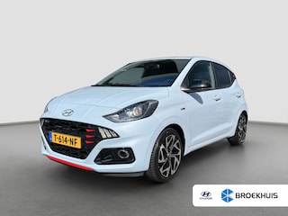 Hyundai i10 1.0 T-GDI 100pk N-Line 5-zits | Camera | Climate controle | Parkeersensoren | Carplay | Stoelverwarming | Stuurverwarming | Navigatie | 16'' Lichtmetalen velgen | Draadloos laden