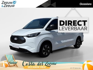 Ford Transit Custom 320 L1H1 Trend 71 kWh | Uit Voorraad Leverbaar | 344km WLTP Rijbereik | Achteruitrijcamera | Cruise Control | Parkeersensoren voor en achter | Verwarmbare Stoel en bijrijdersbank | Voorruitverwarming | Apple Carplay & Android Auto
