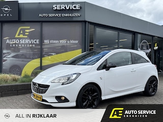 Opel Corsa 1.0 Turbo OPC Line geheel rijklaar incl. garantie ! | Carplay- Android auto  | Cruise | Arco | LMV | zwart dak | Achterspoiler | OPC Line pakket met sportstuur