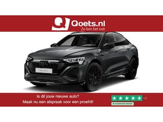 Audi Q8 e-tron 55 quattro S Edition 115 kWh Panoramadak - Adaptieve Cruise Control - Optiekpakket zwart - Stoelverwarming vóór - S Sportstoelen - Uitgebreide interieurvoorverwarming - Assistentiepakket 'Tour' -