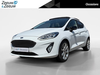 Ford Fiesta 1.0 EcoBoost Titanium | Panorama dak | Winter pack | Cruise control | Navigatie via carplay | Apple carplay & Android auto | Parkeersensoren voor en achter | Achteruitrijcamera | Elektrische ramen voor | Privacy glas | Bovag garantie |