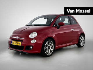 Fiat 500 0.9 TwinAir Turbo 500S | airco | lederen/stof bekleding | lichtmetalen velgen 16" |