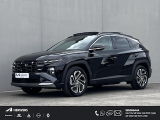 Hyundai Tucson 1.6 T-GDI PHEV Premium Sky 4WD / Fabrieksgarantie tot 09-2029 / Panorama schuifdak / Navigatie / Stoelventilatie / Elektrische stoelen & klep / Stuur-, stoel- & achterbankverwarming / Apple Carplay Android / 19" LM & All Season banden /