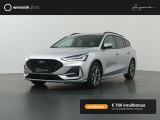 Ford Focus Wagon 1.0 EcoBoost Hybrid ST Line X | Afneembare Trekhaak | Winterpakket | Cruise Control Adaptief | Parkeercamera | HUD | Navigatie | Apple Carplay/Android Auto |