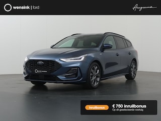 Ford Focus Wagon 1.0 EcoBoost Hybrid ST Line X | Afneembare Trekhaak | Winterpakket | Cruise Control Adaptief | Parkeercamera | HUD | Navigatie | Apple Carplay/Android Auto |
