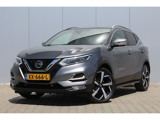 Nissan Qashqai 1.3 DIG-T Tekna + | Pano | 360 Camera | Stoelverwarming | Keyless | Bose | Clima / Cruise control | NAP | Leder |