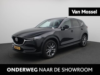 Mazda CX-5 2.5 SkyActiv-G 194 Signature | AUTOMAAT | PANORAMADAK | 360 CAMERA | ELEKTRISCHE KOFFERKLEP | STOELKOELING | STOELVERWARMING | STUURVERWARMING | LEDEREN STOELEN | BOSE |