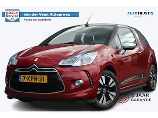 Citroën DS3 Cabrio 1.2 VTi So Chic | Incl. 12 maanden garantie | Cruise control | Stoelverwarming | Elektrisch dak | Trekhaak afneembaar | Parkeersensoren | Navigatie | Bluetooth |