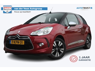 Citroën DS3 Cabrio 1.2 VTi So Chic | Incl. 12 maanden garantie | Cruise control | Stoelverwarming | Elektrisch dak | Trekhaak afneembaar | Parkeersensoren | Navigatie | Bluetooth |
