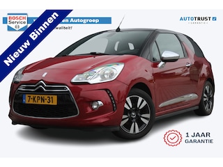 Citroën DS3 Cabrio 1.2 VTi So Chic | Incl. 12 maanden garantie | Cruise control | Stoelverwarming | Elektrisch dak | Trekhaak afneembaar | Parkeersensoren | Navigatie | Bluetooth |