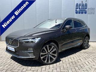 Volvo XC60 2.0 T8 Plug-in hybrid AWD Plus Bright Navigatie Trekhaak Panoramadak Luchtvering Elek Sportstoelen Adaptieve Led koplampen 360 Camera Stoel + Stuurverwarming Blis 21 Inch Velgen