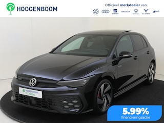 Volkswagen Golf 1.5 eHybrid GTE | SoH 100% | Panoramadak | Lederen bekleding ‘Vienna’ | Trekhaak | Parkeerassistent | Adaptieve demping | Head-up display | Black style | Stoelventilatie voor |