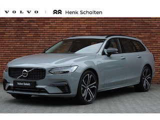 Volvo V90 T8 Plug-in hybrid AWD Ultra Dark | Trekhaak | Bowers & Wilkins | 360 Graden Camera | Panoramadak | Luchtvering | Gelamineerde Zijruiten | Massagestoelen | All-Season Banden | 20'' Lichtmetalen Velgen | Apple Carplay