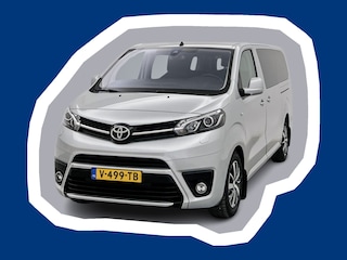 Toyota Proace 2.0 D-4D Dynamic Long Verso DC 177pk Panorama dak Navigatie Schuifdeur L+R Dubbele cabine Camera Trekhaak
