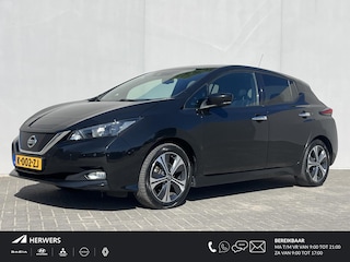 Nissan Leaf N-Connecta 40 kWh /88,7% SOH / Adaptief Cruise Control / Airco / Voor & Achter Stoelverwarming / Stuurverwarming / Keyless Entry /Dode Hoek Detectie / Navigatie / Bluetooth /