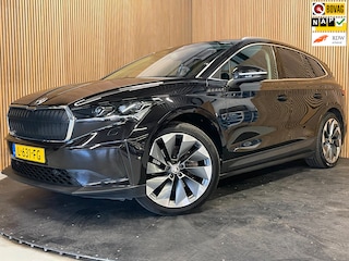 Skoda Enyaq iV 80|90% SOH|GROTE ACCU|ACC|LEDER|ELEK.INTERIEUR+TREKHAAK|STUUR+STOELVERWARMING V+A|CAMERA|CARPLAY|NL|NAP|1 EIGENAAR|