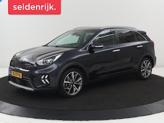 Kia Niro 1.6 GDi DynamicPlusLine | Stoelverwarming | Half leder | Adaptive cruise | Carplay | Camera | Navigatie | Stuurverwarming | Keyless | Side Assist | Navigatie | Climate control | Bluetooth
