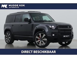 Land Rover Defender 2.0 P300e 110 X | FACELIFT | ClearSight | Meridian Surround | Trekhaak | Luchtvering | Koelbox | Panoramadak | 22 Inch