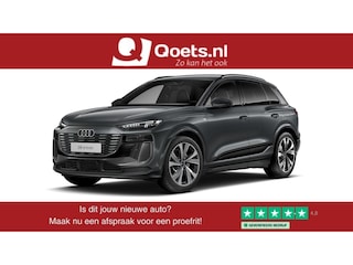 Audi Q6 e-tron S edition performance 100 kWh Tech Pro - Comfortpakket plus - Privacy glas - Adaptive Cruise Control - Stoelverwarming voor/achter -