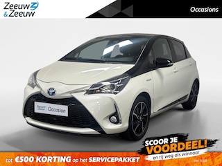 Toyota Yaris 1.5 Hybrid Bi-Tone AUTOMAAT NAVI AIRCO CAMERA CRUISE CONTROLE LM VELGEN 2TONE ZEER MOOIE AUTO DEALER ONDERHOUDEN