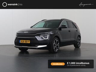 Kia Niro 1.6 GDi PHEV DynamicPlusLine Edition | 18” lichtmetalen velgen | Elektrisch verstelbare bestuurdersstoel | Stoel/Stuurwielverwarming | LED Koplampen | Elektrisch bedienbare achterklep |