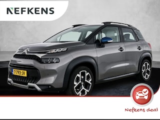 Citroën C3 Aircross SUV Shine 130pk Automaat | Lage kilometerstand | Navigatie | Achteruitrijcamera | Climate Control | Cruise Control | Parkeersensoren v+a | Comfortstoelen leder/stof | Keyless | Apple Carplay / Android Auto | DAB+ radio | Bluetooth | Elektrisch inklapbare spiegels | Automatisch dimlicht | Regensensor | Donker getint glas | 17" lichtmetalen velgen |
