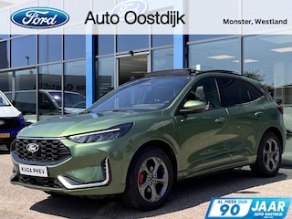 Ford Kuga 2.5 PHEV ST-Line X 243PK Panodak Winterpack Adaptieve Cruise AGR-Stoelen B&O Full-LED 360-Camera Elek. Achterklep Keyless Climate Privacy Glass *2100KG Trekgewicht*