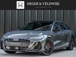 Audi A6 Avant 2.0 e-hybrid quattro S edition Competition | Achterasbesturing | B&O | Carbon inleg | Stoelventilatie en Massage  | 5 Jaar garantie | Panoramadak | Soft close | Keyless | Head-up | 360 camera | Passagiers Display |