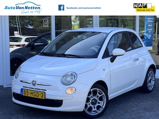 Fiat 500 1.2 Lounge, Automaat,Leder,Airco,Lmv,Radio/cd