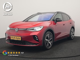 Volkswagen ID.4 GTX 4Motion 77 kWh 299pk Dealer O.H. | Adaptive Cruise | Head Up | 360 Camera | Alcantara Sportstoelen Massage & Memory | IQ Light | Sfeerverlichting | Keyless | Blis | Apple Carplay | Stuur Verwarmd | Navigatie | DAB |
