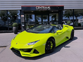 Lamborghini Huracán Evo Spyder 5.2 V10 EVO Spyder Lift|BTW|Sport-Seats|Verde Scandal|NL-Auto