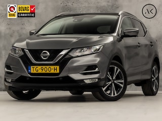 Nissan Qashqai 1.2 N-Connecta (PANORAMADAK, NAVIGATIE, 360 CAMERA, GETINT GLAS, SPORTSTOELEN, STOELVERWARMING, CRUISE, LANE ASSIST, NIEUWSTAAT)