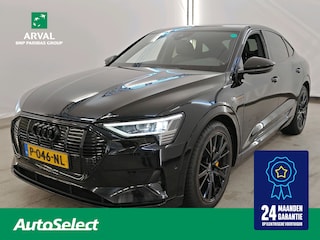 Audi E-tron 55 quattro 95 kWh 408pk Advanced edition Plus | SOH 90% | Leder | Optiek Zwart | 21" Velgen | Camera | PDC