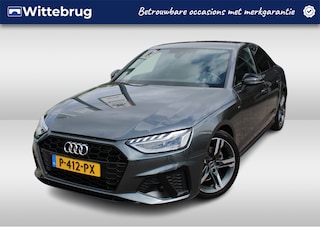 Audi A4 Limousine 35 TFSI 150pk S edition Competition S-Tronic Automaat / Navigatie / LED / LM 18 inch / Digital cockpit / Parkeersensoren A