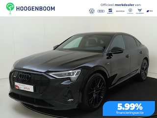 Audi E-tron 55 quattro S edition 95 kWh | SoH 100% | Lederen bekleding | Parkeerassistent | Dodehoek detectie | Memory bestuurdersstoel | Stoelverwarming | Achteruitrijcamera | Optiek zwart Plus |