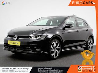 Volkswagen Polo 1.0 TSI DSG R-Line Panorama dak Navigatie App Connect/Apple Carplay/Android Auto Climate Control DAB LED Parkeer sensoren Camera Cruise control adaptieve Lichtmetalen velgen