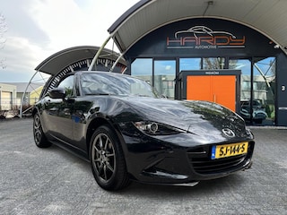 Mazda MX-5 1.5 SkyActiv-G 131 GT-M Zwart / Bruin Leder NL-Auto 100% Dealer Onderhouden