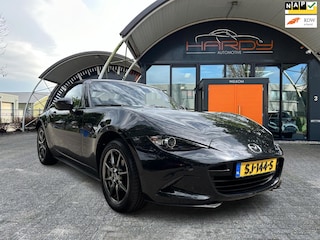 Mazda MX-5 1.5 SkyActiv-G 131 GT-M Zwart / Bruin Leder NL-Auto 100% Dealer Onderhouden