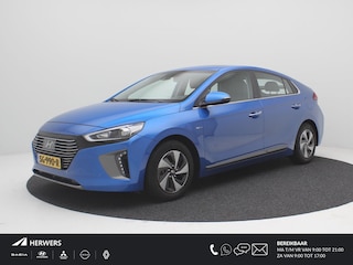 Hyundai Ioniq 1.6 GDi Premium Automaat / Hybride / Adaptieve Cruise Control / Navigatie / Lederen bekleding / Dealer onderhouden / Airco Climat Control / Schuif/kanteldak / Elektrische bestuurdersstoel met geheugenfunctie / Keyless Entry & Start & Go /