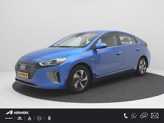 Hyundai Ioniq 1.6 GDi Premium Automaat / Hybride / Adaptieve Cruise Control / Navigatie / Lederen bekleding / Dealer onderhouden / Airco Climat Control / Schuif/kanteldak / Elektrische bestuurdersstoel met geheugenfunctie / Keyless Entry & Start & Go /