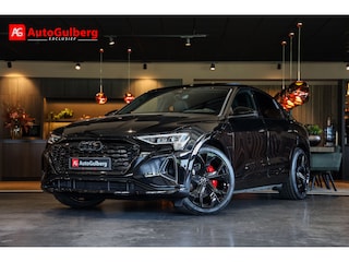 Audi Q8 e-tron quattro S-Line Black Edition 340PK Sportstoelen Vol leder Valcona, Panoramadak, ACC, Bang &Olfsen Sound, Keyless, Uitgebreid Leder pakket, Stuurwiel verwarmd, Matrix, Virtual Cockpit, Camera, Tour/ Stad/ Ambiente/ Spiegel/ Optic+/ Park+ pakket, Lmv 21''