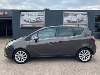 Opel Meriva 1.4 Turbo Cosmo 117.388 Km n.a.p - Airco ecc - Cruise - Leer/stoelverwarming - Panoramadak - Bluetooth/handsfree - Pdc