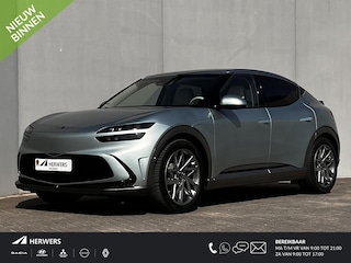 Genesis GV60 AWD 307 PK / Fabrieksgarantie tot 12-2027 / Batterij 8 jaar / 1.600 kg afneembare trekhaak / WLTP 470 km / CCS snel laden / Leder / HUD / Camera 360° / Stoelventilatie / Stuur- & stoelverwarming / Ergo stoel / 20" LM wielen & All Season banden /