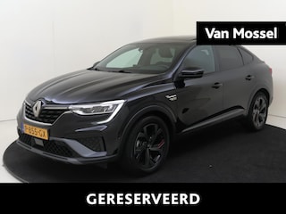Renault Arkana 1.6 E-Tech Hybrid 145 R.S. Line | Apple Carplay/Android | Autonomous Emergency Braking | cruise control adaptief | dodehoek detectie| electronic climate control | lederen/microvezel bekleding | LED koplampen | lichtmetalen velgen 18"| navigatiesysteem | rijstrooksensor met correctie | voorstoelen verwarmd | elektrisch glazen schuif-/kanteldak | file assistent |